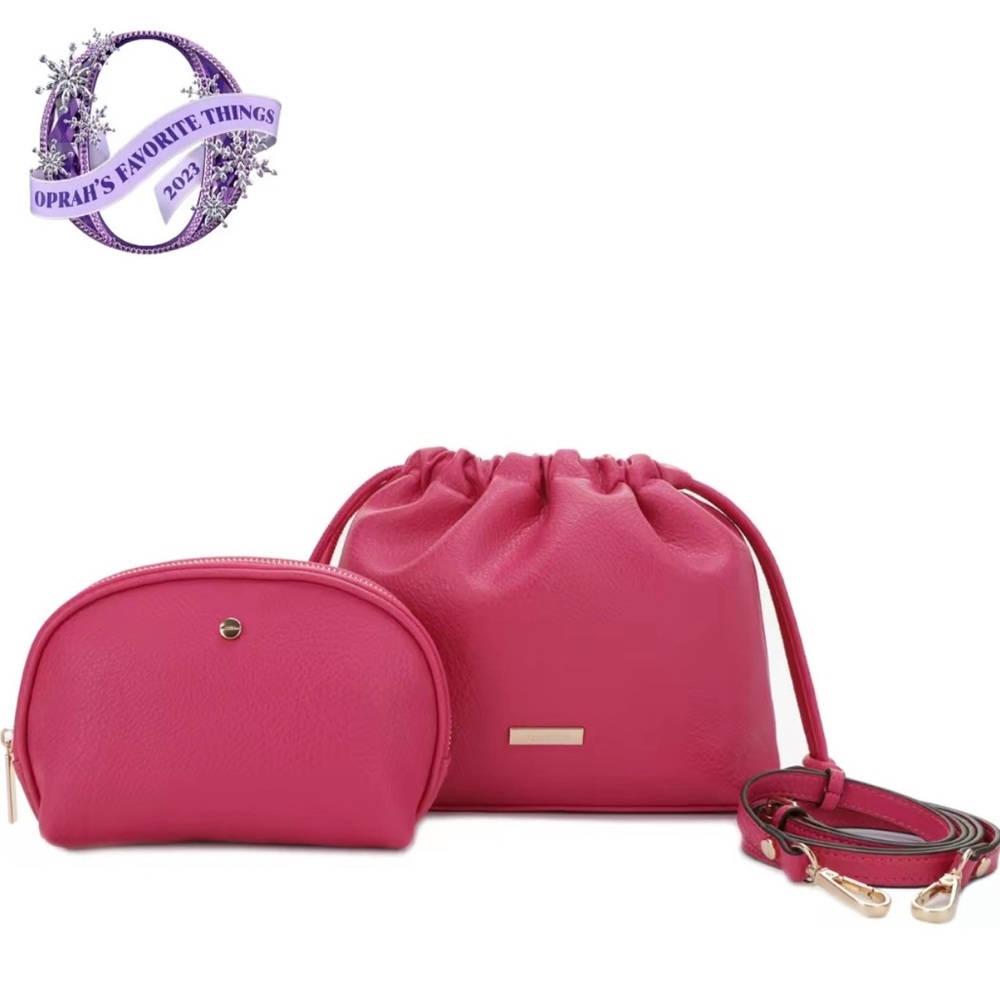 Lola Crossbody Bag Duo (Oprah’s favorite things 2023) in bright pink